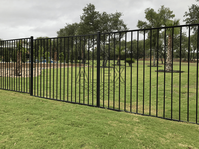 black vip fence