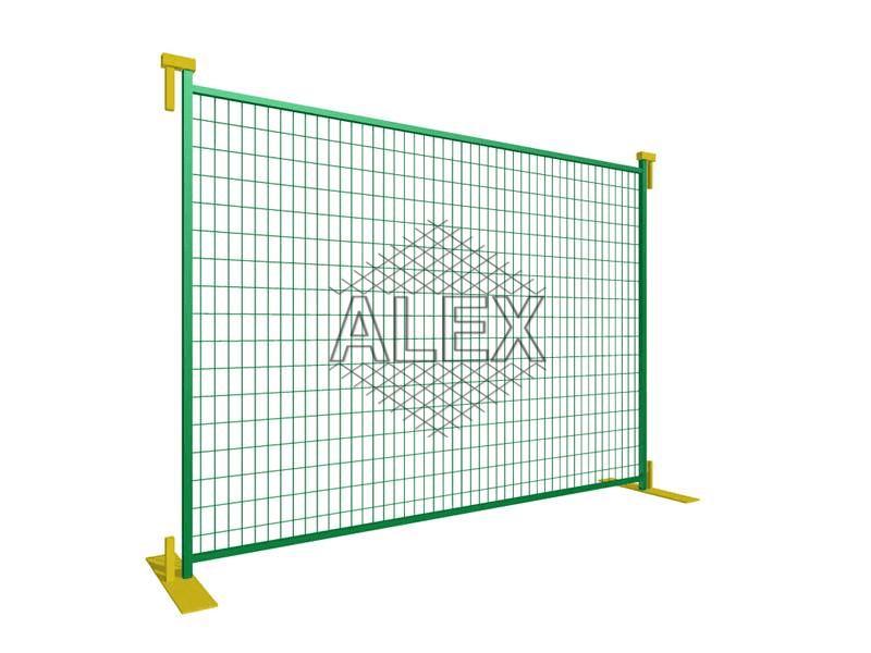 6'x9.5' temporary fence