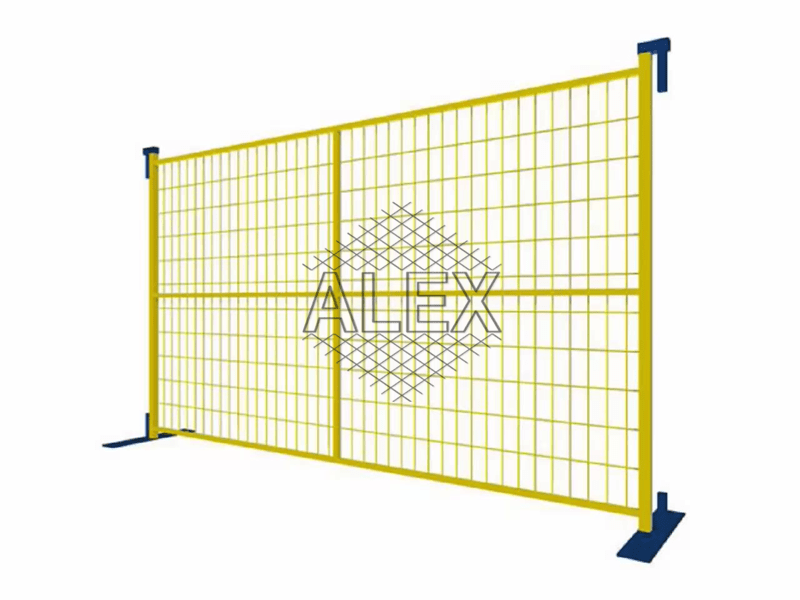 8ft x 10ft temporary fence