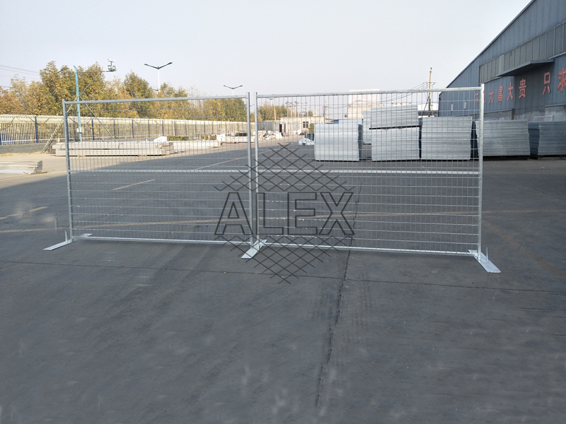 temporary safety fence